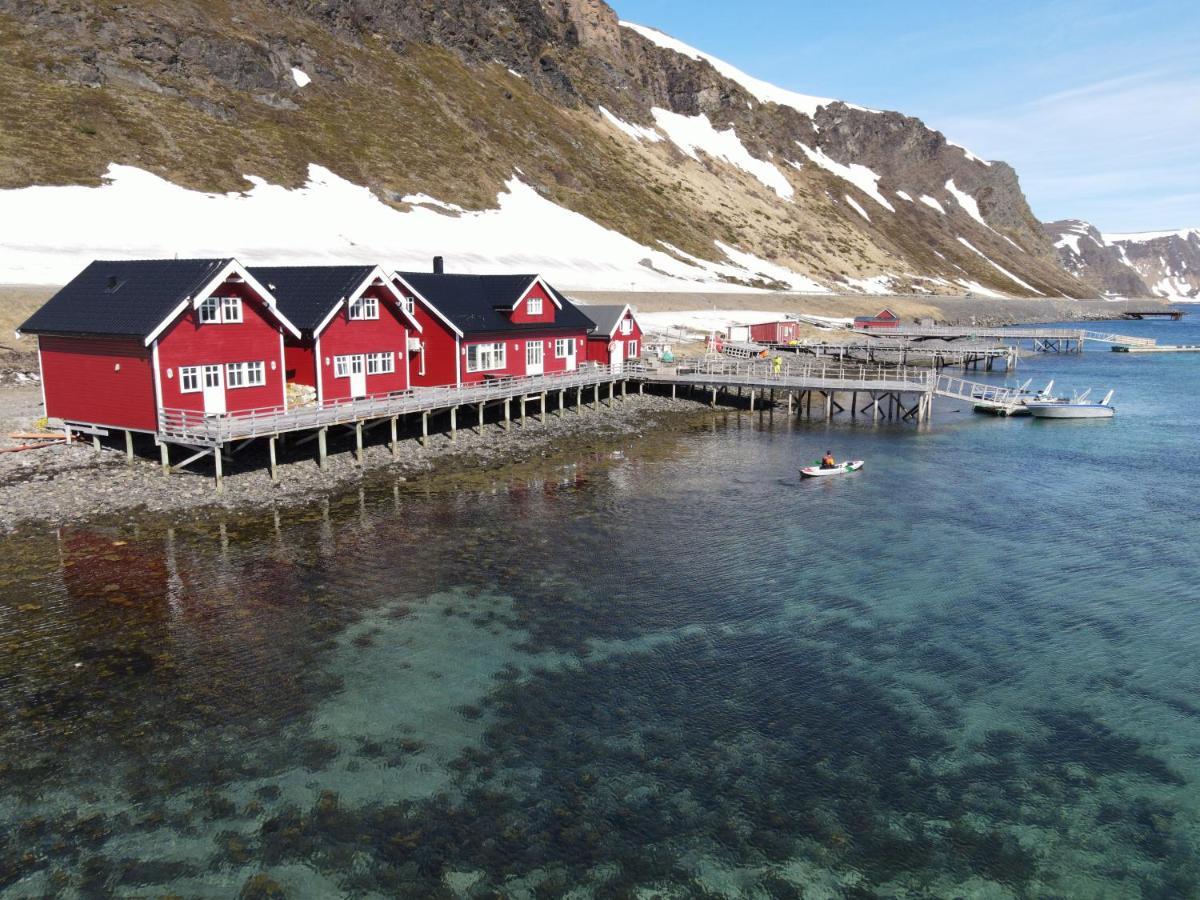 Sarnes Seaside Cabins 霍宁斯沃格 外观 照片