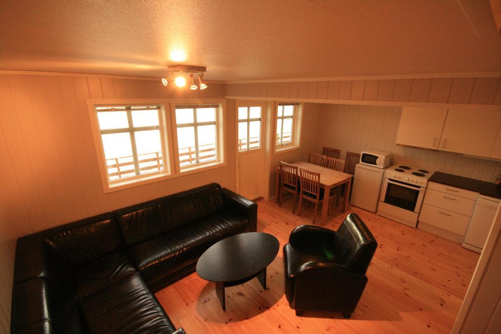 Sarnes Seaside Cabins 霍宁斯沃格 外观 照片